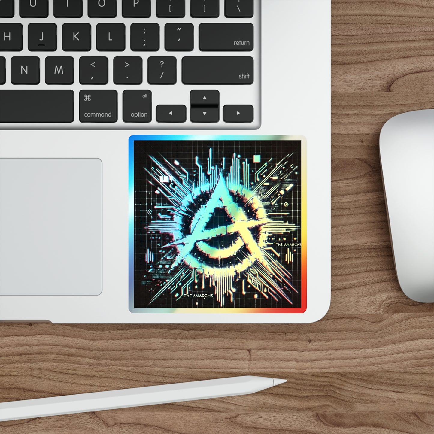 The Anarchs | Custom Holographic Sticker #3