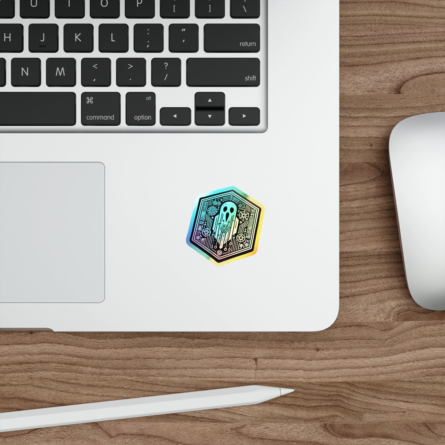 The Ghosts | Custom Holographic Sticker #1