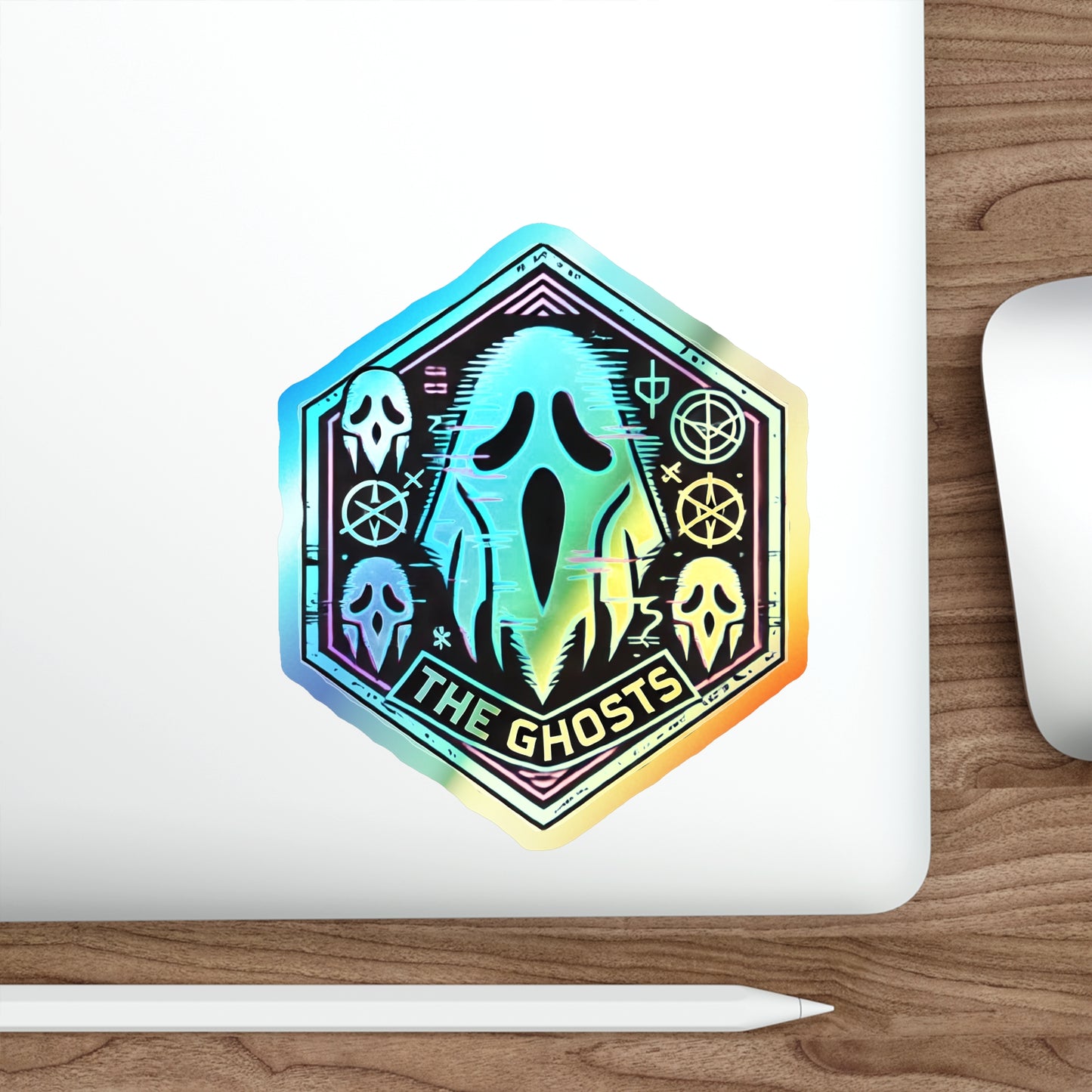 The Ghosts | Custom Holographic Sticker #3