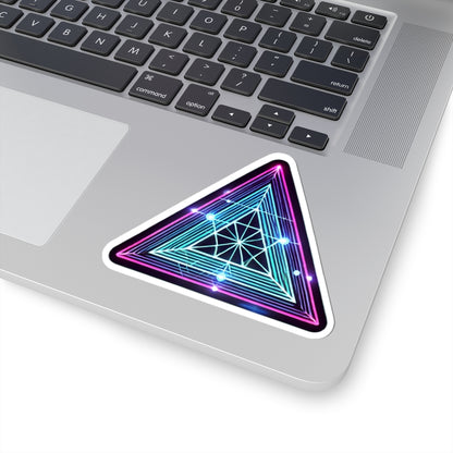 Triangle Cut Sticker