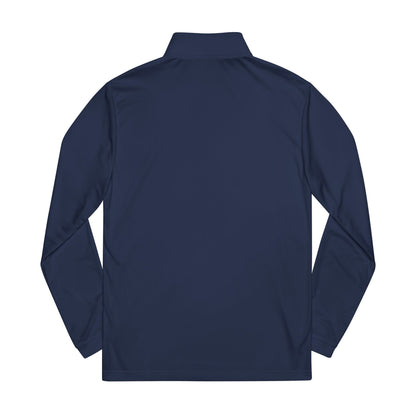 Whispered Riot/Adidas® Quarter-Zip Pullover