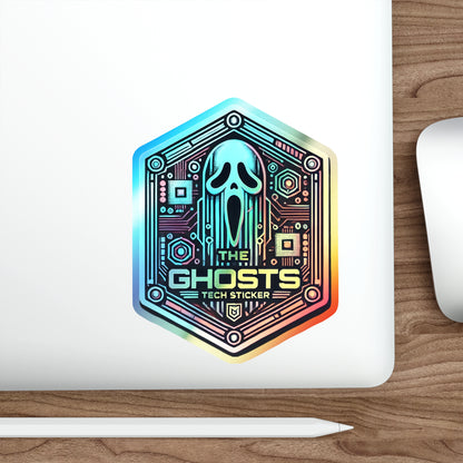 The Ghosts | Custom Holographic Sticker #2