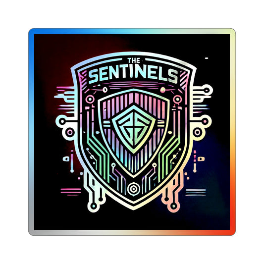 The Sentinels | Custom Holographic Sticker #1