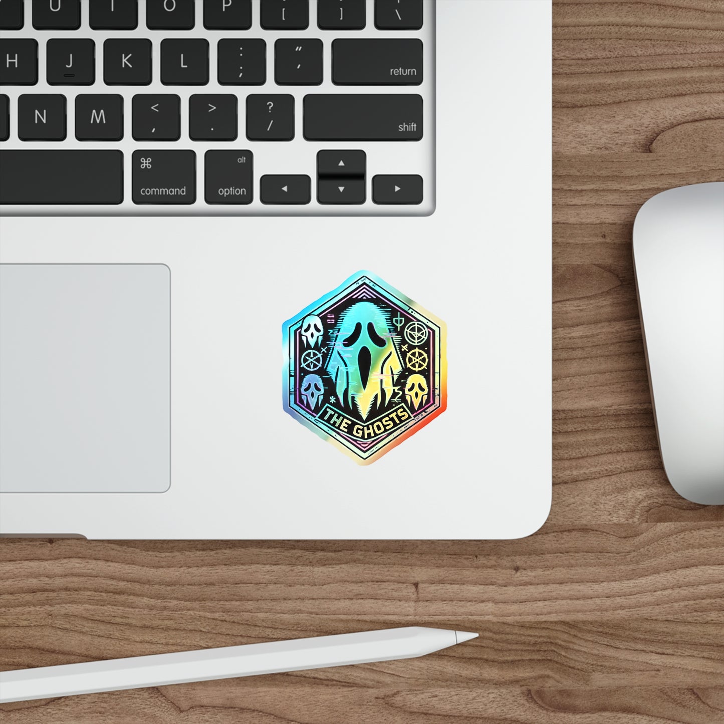 The Ghosts | Custom Holographic Sticker #3