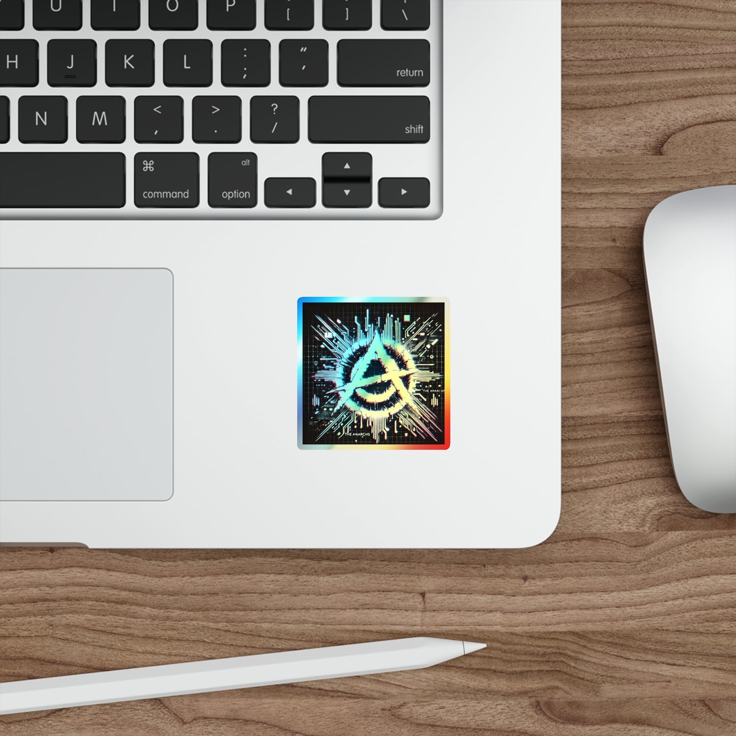 The Anarchs | Custom Holographic Sticker #3