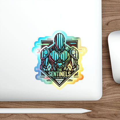 The Sentinels | Custom Holographic Sticker #3