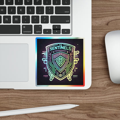 The Sentinels | Custom Holographic Sticker #1