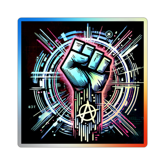 The Anarchs | Custom Holographic Sticker #1