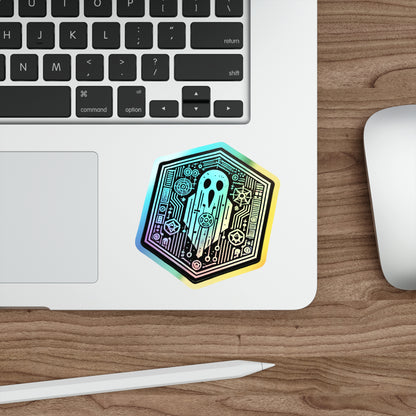 The Ghosts | Custom Holographic Sticker #1