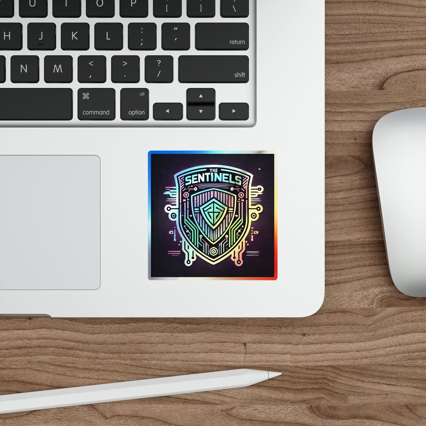 The Sentinels | Custom Holographic Sticker #1