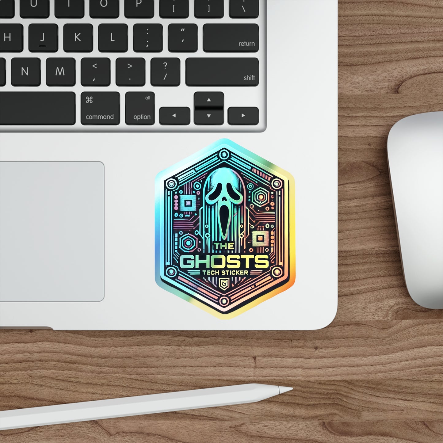 The Ghosts | Custom Holographic Sticker #2