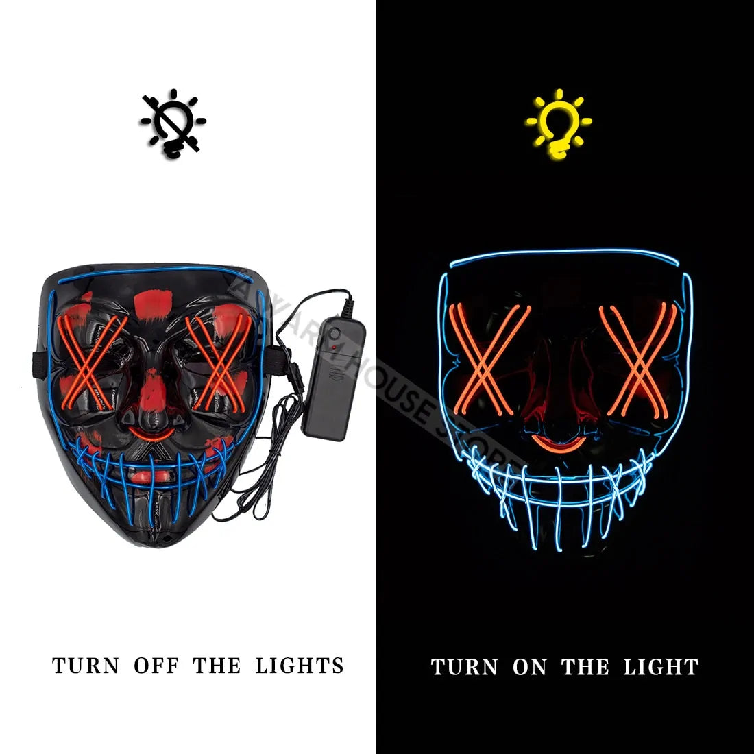 Shadow Phantom LED Mask