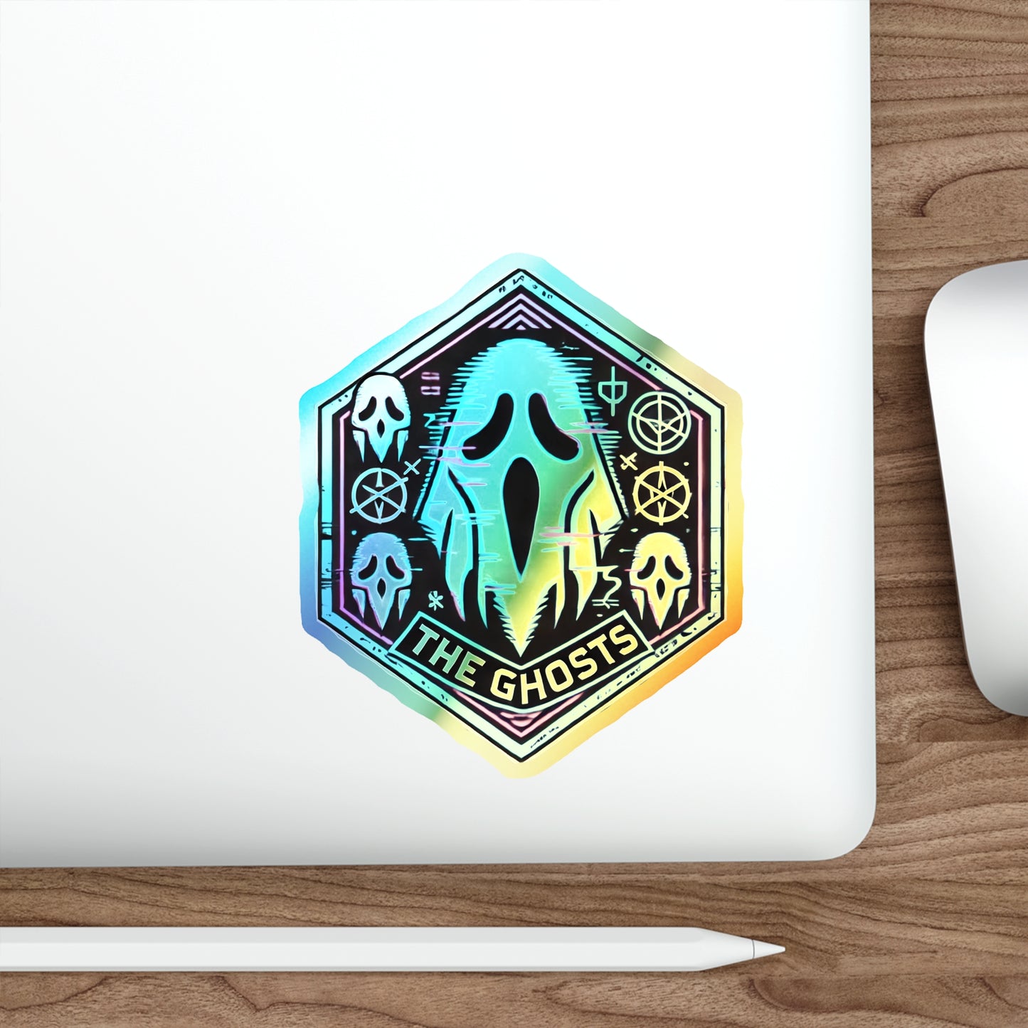 The Ghosts | Custom Holographic Sticker #3