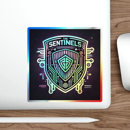 The Sentinels | Custom Holographic Sticker #1