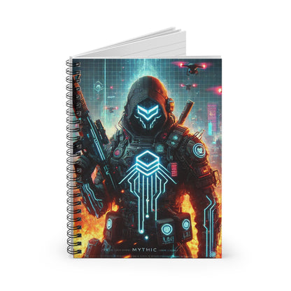 Riot Fighter Spiral Notebook