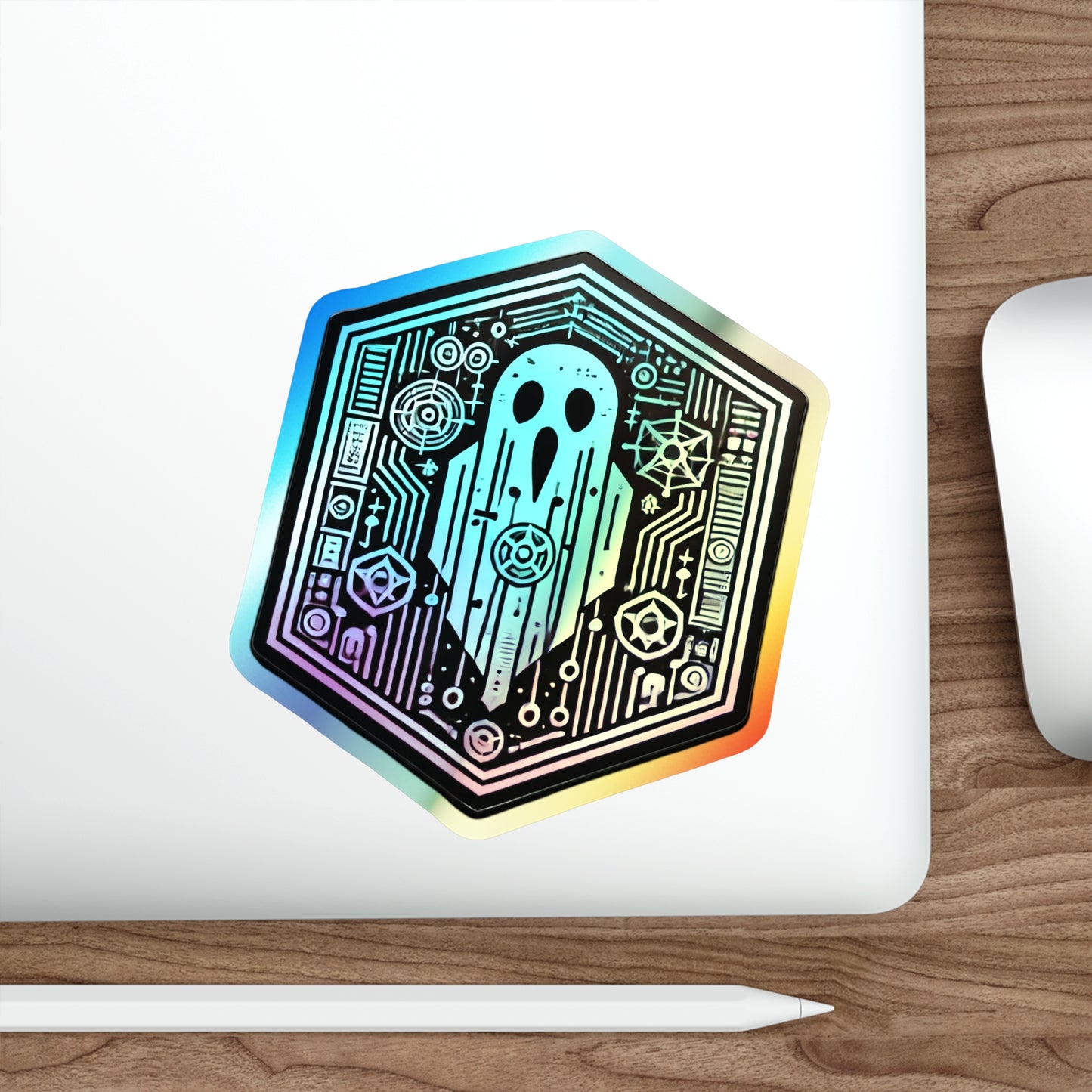 The Ghosts | Custom Holographic Sticker #1