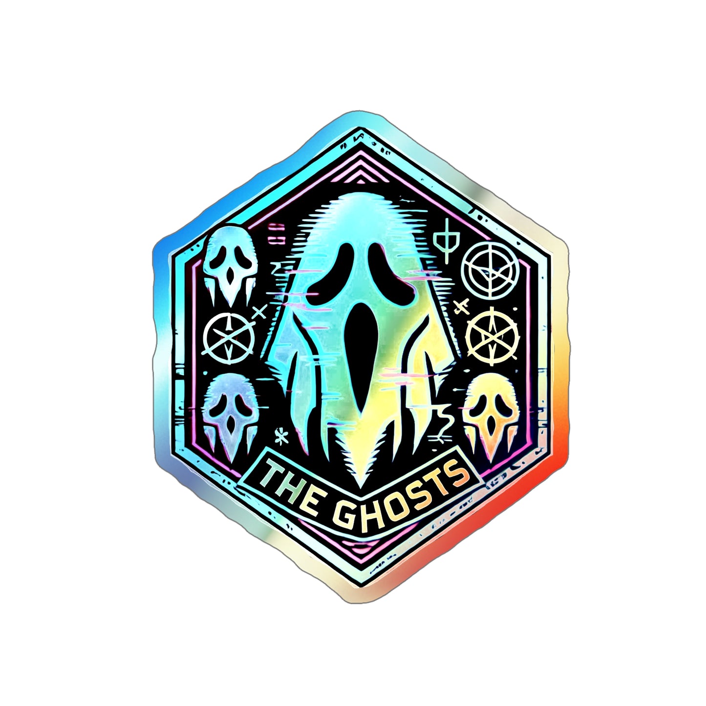 The Ghosts | Custom Holographic Sticker #3