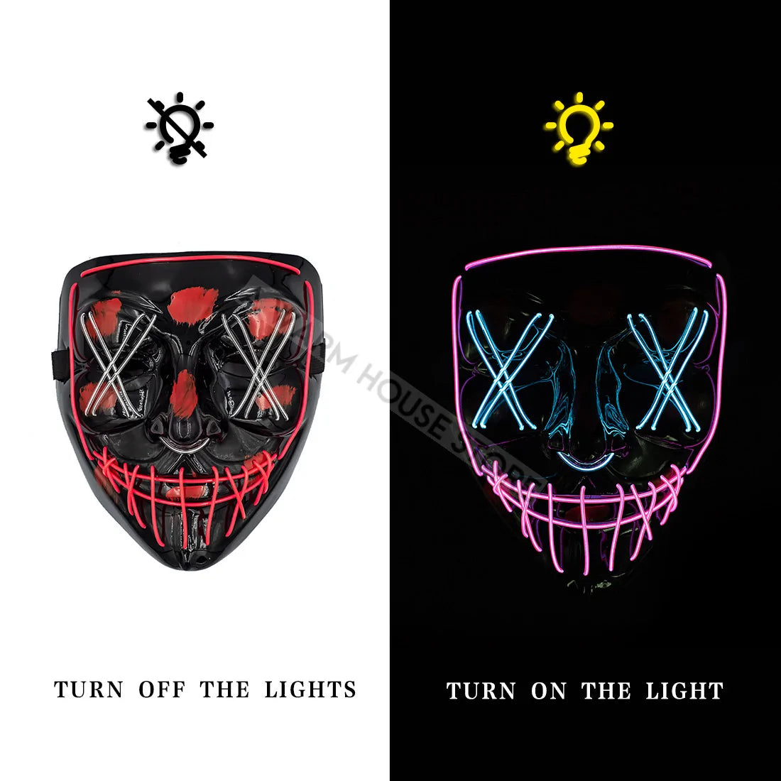 Shadow Phantom LED Mask