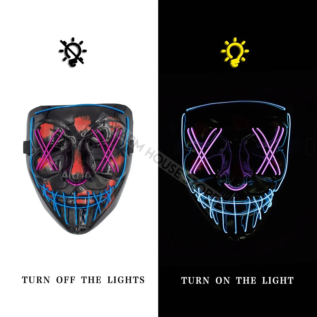 Shadow Phantom LED Mask